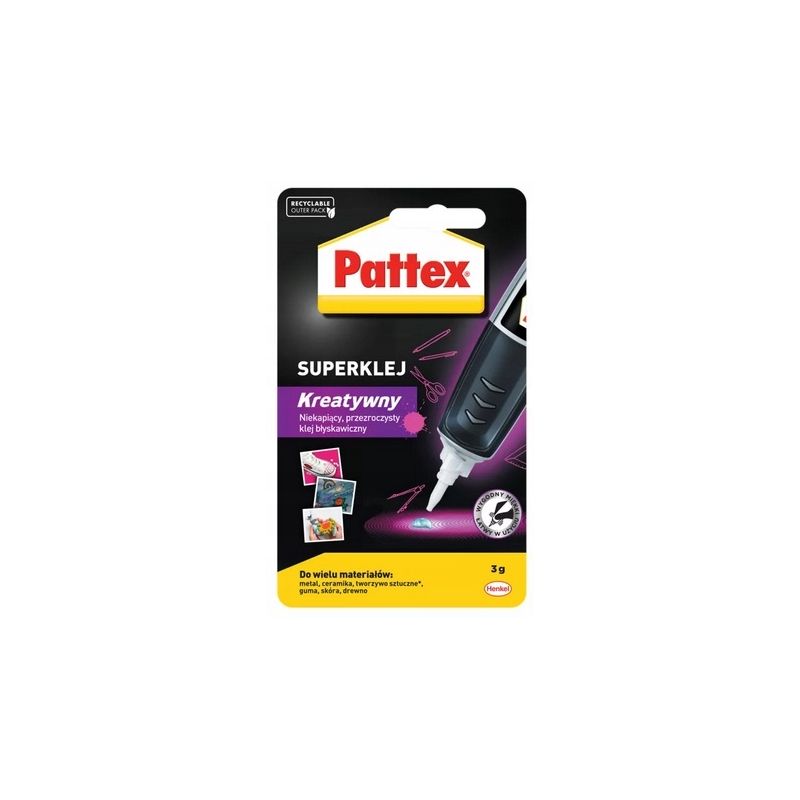 PATTEX Super Klej Perfect Pen Klej błyskawiczny 3g kreatywny
