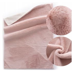 Dywanik Miękki Pluszowy Futerkowy Dywan Rabbit 103 60x90 cm Różowy Futerko