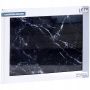 Deska szklana do krojenia serwowania 40x30 cm szkło hartowane czarny marmur