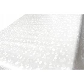 OBRUS CERATA BIAŁA DROBNE KAMYCZKI GRUBA NA METRY