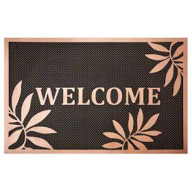 Wycieraczka 45x70 antypoślizgowa gumowa kokosowa WELCOME naturalne włókna
