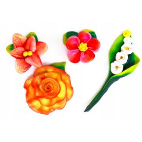 MAGNES DEKORACYJNY NA LODÓWKĘ KWIATY Piękne Dekoracja Ozdoba Prezent