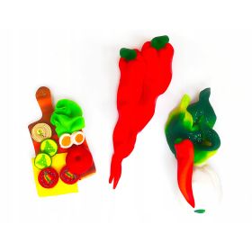 MAGNES DEKORACYJNY NA LODÓWKĘ OWOCE I WARZYWA Dekoracja Ozdoba Prezent