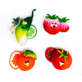 MAGNES DEKORACYJNY NA LODÓWKĘ OWOCE I WARZYWA Dekoracja Ozdoba Prezent