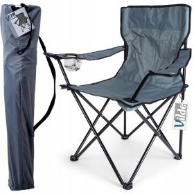 Krzesło turystyczne plażowe wędkarskie składane Wytrzymałość do 110 kg