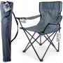 Krzesło turystyczne plażowe wędkarskie składane Wytrzymałość do 110 kg