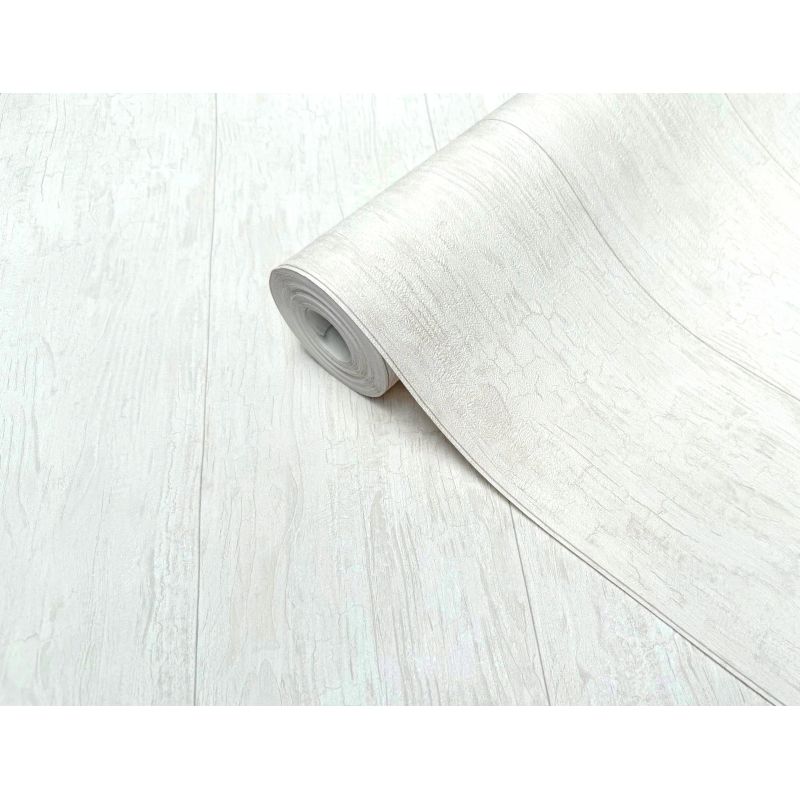 TAPETA VXB 078-01-2 DESKA JASNA KREM Vintage Retro Winylowa Fliz