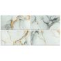 PŁYTKI PS-0010 SAMOPRZYLEPNE SZARY MARMUR ZŁOTO 60x30CM - 4 SZTUKI
