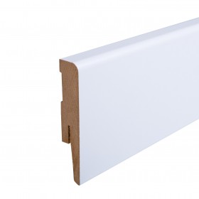 LISTWA PRZYPODŁOGOWA MDF 8 CLASSIC BIAŁA