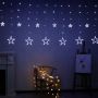 Kurtyna Świetlna LED Gwiazdki 120 LED - Zimne Światło, 4,7 m - Wtyczka EU