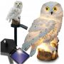 Lampa Ogrodowa LED solarna sowa wodoodporna z czujnikiem zmierzchu