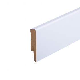 LISTWA PRZYPODŁOGOWA MDF 6 CLASSIC BIAŁA
