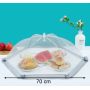 MOSKITIERA NA ŻYWNOŚĆ OSŁONA SIATKA PARASOL NA GRILLA OWOCE JEDZENIE 70CM
