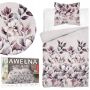 Komplet pościel 140 x 200 + poszewka pościel RÓŻOWE KWIATY