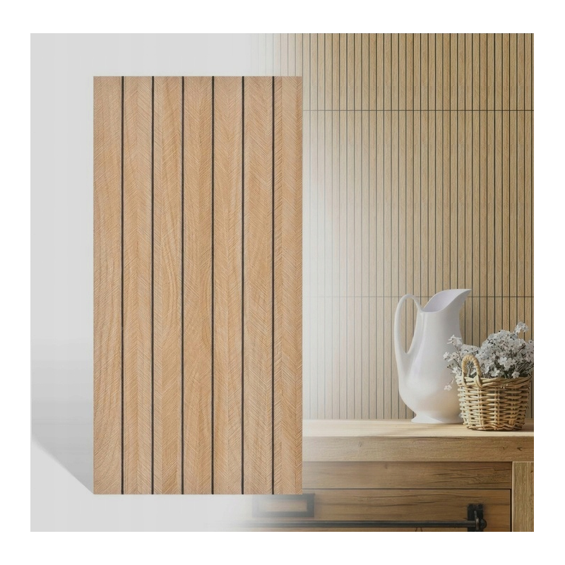 LAMELE samoprzylepne DREWNO jodełka Panele 60x30cm 4 sztuki