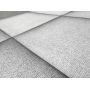 Tapeta A60103 Tapicerowane pikowane PODUCHY pufy 3D SZARE geometria Fliz