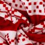 Koc Narzuta na łóżko 160 x 200 Mikrofibra Donato miękki ciepły CZERWONY