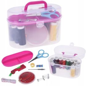 Zestaw do szycia krawiecki 50 elementów nici igły miarka