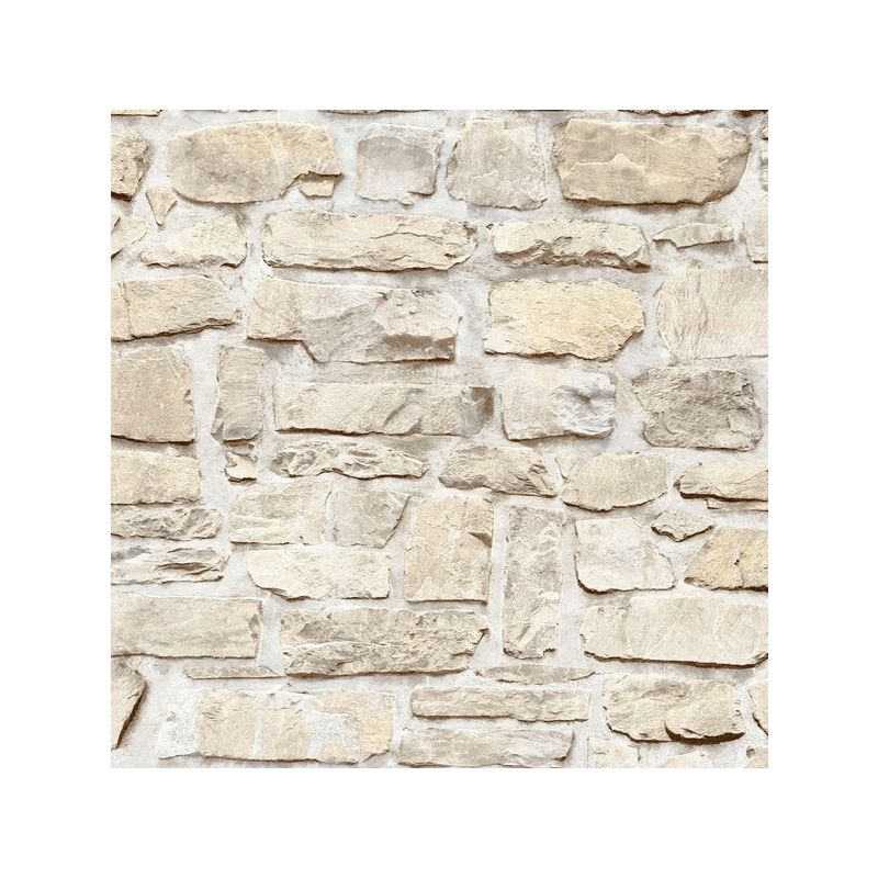 TAPETA 26485427 CEGŁA BEŻ KAMIENIE NA FLIZELINIE WINYL