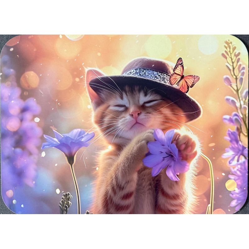 PODKŁADKA MATA STOŁOWA LAMINOWANA NA STÓŁ RUDY KOTEK kot