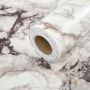 PANEL W ROLCE TPM0000003 SAMOPRZYLEPNY BIAŁO SZARY MARMUR 280x60cm