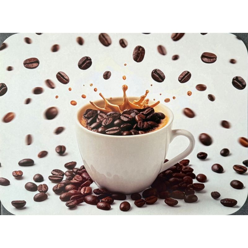 PODKŁADKA MATA STOŁOWA LAMINOWANA NA STÓŁ FILIŻANKA KAWA