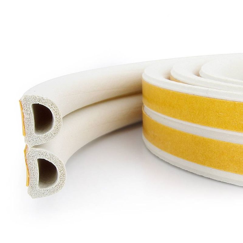 Uszczelka samoprzylepna do okien drzwi D BIAŁA 100m