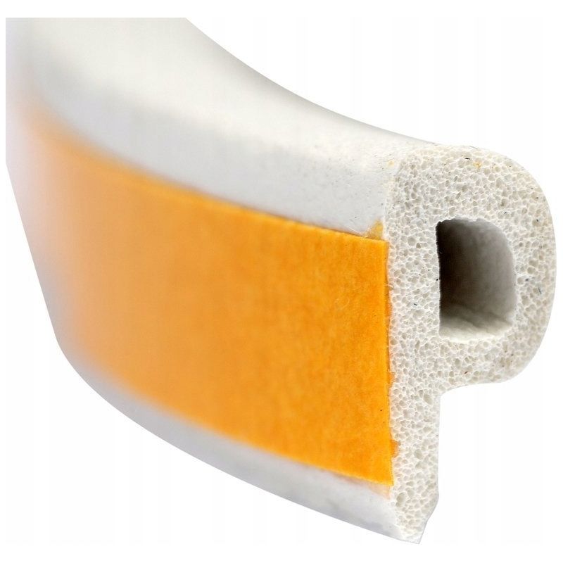 Uszczelka samoprzylepna do okien drzwi P BIAŁA 100m