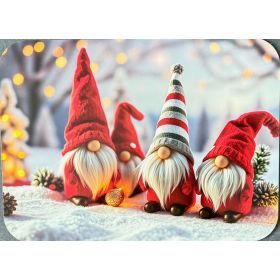 PODKŁADKA MATA LAMINOWANA NA STÓŁ BOŻE NARODZENIE SKRZATY