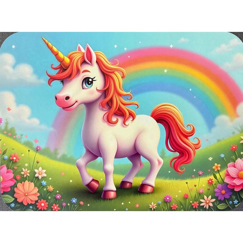 PODKŁADKA MATA STOŁOWA LAMINOWANA NA STÓŁ JEDNOROŻEC