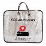 GRUBY Koc narzuta Akrylowy Ciepły 160x200 szary