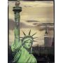 Plakat Statua Wolności | Jork USA Stany Zjednoczone A3 30 x 40 cm