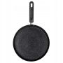 Patelnia do naleśników płaska Vilde Basic Line 26 cm granitowa powłoka