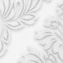 TAPETA 36898-2 ORNAMENT JASNY BIEL SZARY BROKAT Fliz