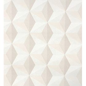 Piękna TAPETA 96255-1 z efektem 3D SZEŚCIOKĄTY BEŻ Brokat Fliz