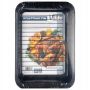 Blacha do pieczenia Brytfanna granitowa z rusztem 37,5x25,5x5 cm Non-stick