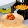 Wkład do frytkownicy Air Fryer beztłuszczowej kwadratowy 21x21 cm 100 szt