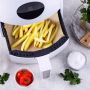 Wkład do frytkownicy Air Fryer beztłuszczowej kwadratowy 21x21 cm 100 szt