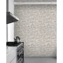 TAPETA 863413 CEGŁA ŁUPEK MUR KAMIEŃ SZARA POPIEL BIEL Fliz