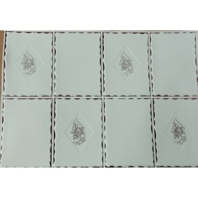 OKŁADZINA ścienna 3D Kuchnia CEGŁA PCV OS20 BIAŁA+ CZERWONA FUGA