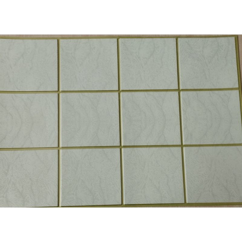 OKŁADZINA ścienna 3D Kuchnia CEGŁA PCV OS 17 KREMOWA+ ZŁOTA FUGA