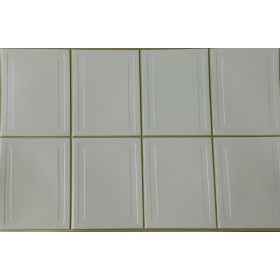 OKŁADZINA ścienna 3D Kuchnia CEGŁA PCV OS09 BEŻ+ ZŁOTA FUGA