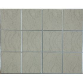 OKŁADZINA ścienna 3D Kuchnia CEGŁA PCV OS17 BEŻOWA+ SREBRNA FUGA