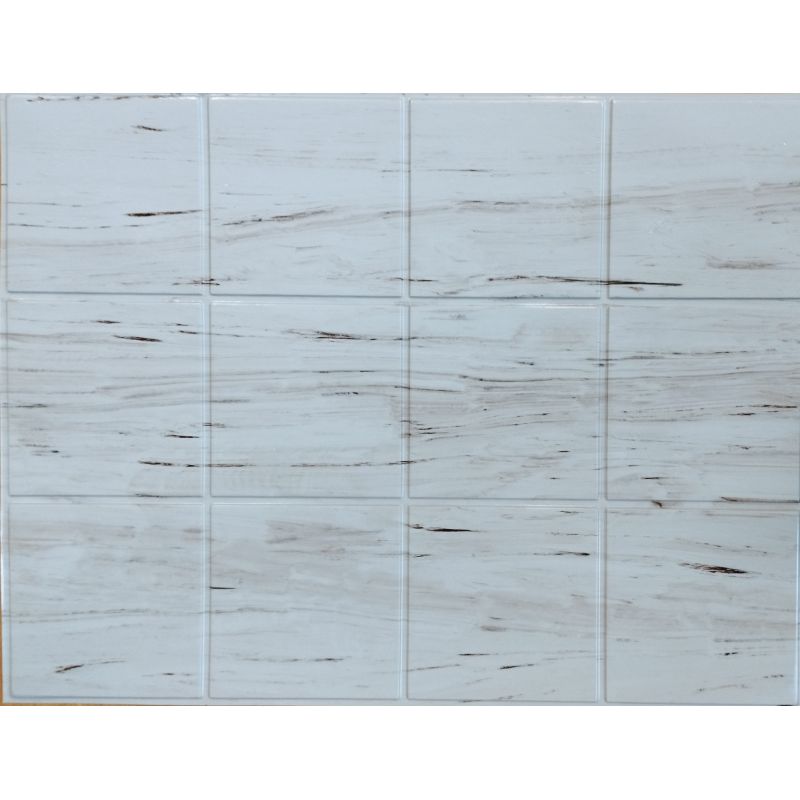 OKŁADZINA ścienna 3D Kuchnia CEGŁA PCV OS15 SZARY+ DREWNO