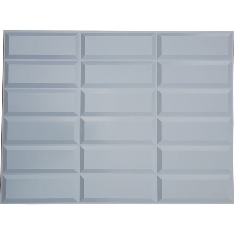 OKŁADZINA ścienna 3D Kuchnia PŁYTKI PCV OS28 SZARE KAFLE