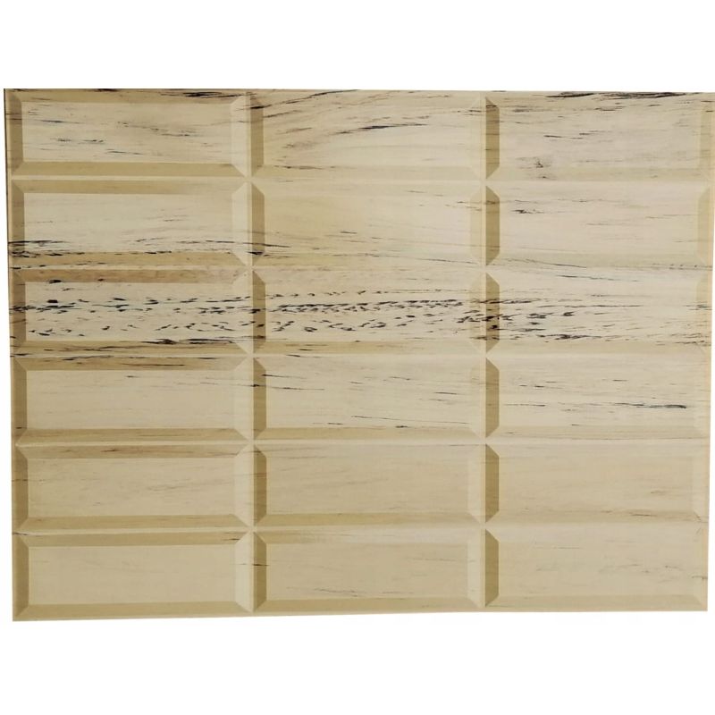 OKŁADZINA ścienna 3D Kuchnia PŁYTKI PCV OS 28 BEŻOWE KAFLE+ DREWNO