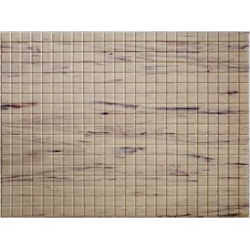 OKŁADZINA ścienna 3D Kuchnia PŁYTKI PCV OS29 BEŻOWE KOSTECZKI+ DREWNO