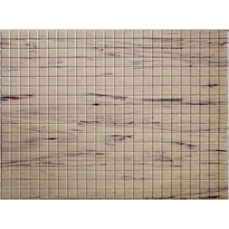 OKŁADZINA ścienna 3D Kuchnia PŁYTKI PCV OS29 BEŻOWE KOSTECZKI+ DREWNO