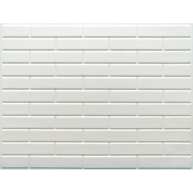 OKŁADZINA ścienna 3D Kuchnia CEGŁA PCV OS03 BIAŁA CEGŁA