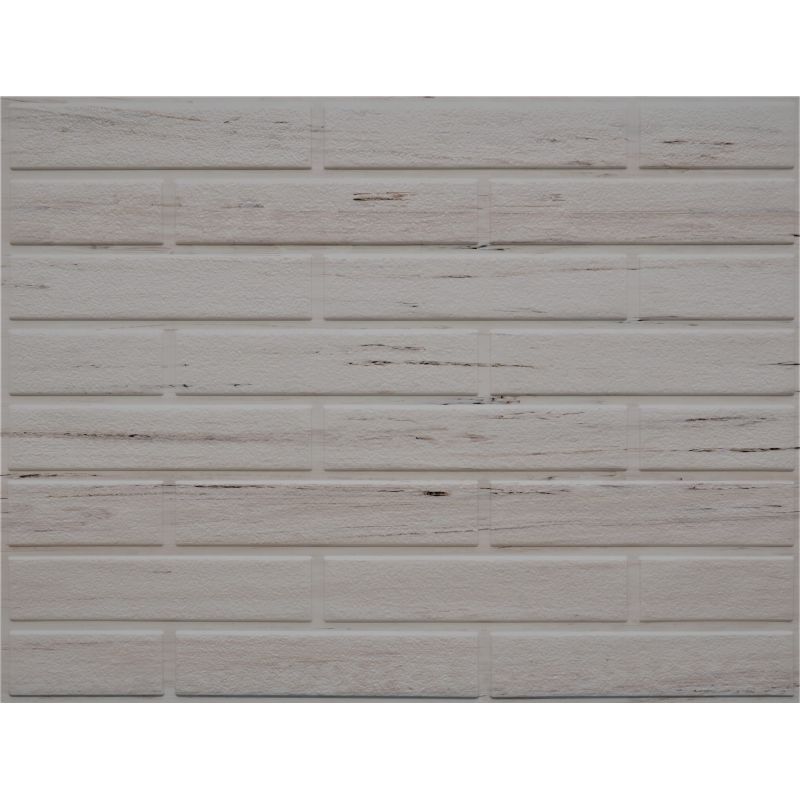 OKŁADZINA ścienna 3D Kuchnia CEGŁA PCV OS04 BEŻOWA CEGŁA+ DREWNO